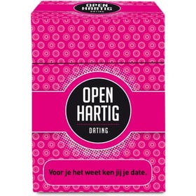 Kaartspel - Openhartig Dating - Nederlandstalige Gespreksstarter