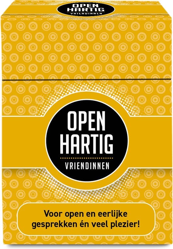 Kaartspel - Openhartig vriendinnen - Gespreksstarter