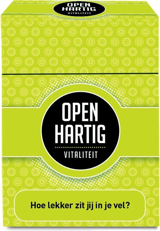 Kaartspel - Openhartig Vitaliteit - Gespreksstarter 