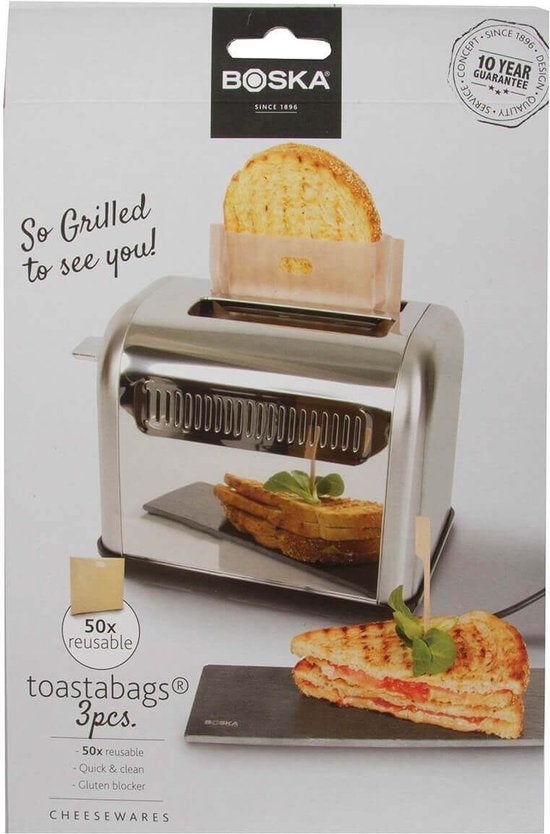 Toastbags - 3 stuks - Herbruikbaar