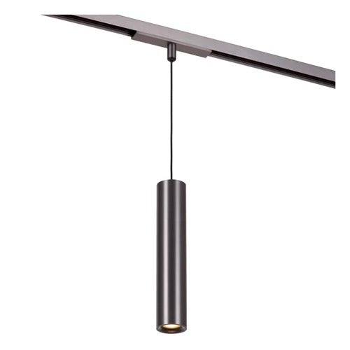 Railverlichting - LINIALfase Railsysteem / Smart Railverlichting Smart 48V Track 1xLED  - Mat zwart chroom