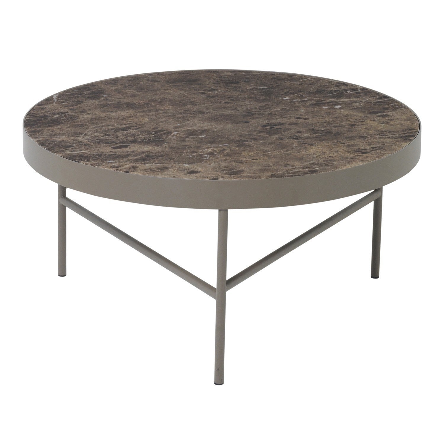 Salontafel Marmer large - bruin