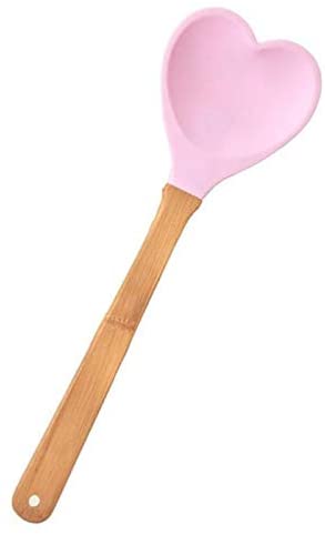 Siliconen lepel in hartvorm