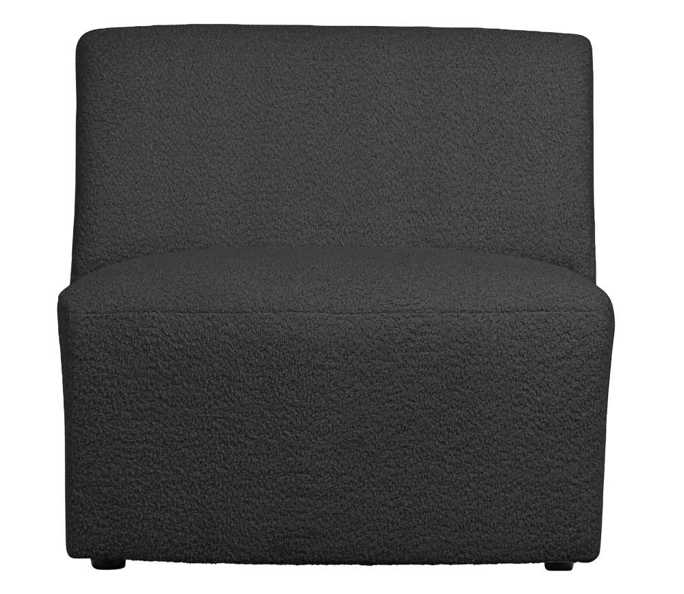 Bank element midden - Coco - Zwart