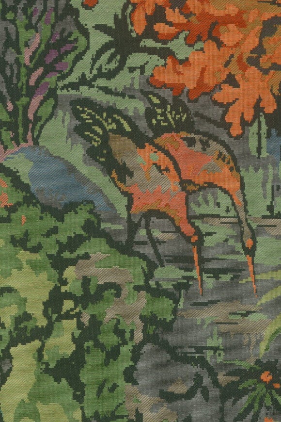 Vliesbehang -  Boutique Riverbank Ponceau - Verkrijgbaar per meter