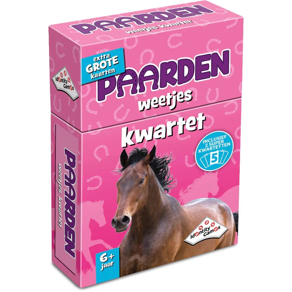 Kaartspel - Paarden weetjes - Kwartet