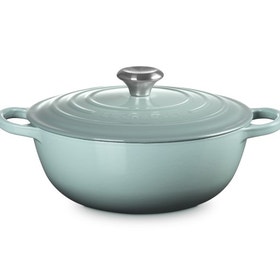Braadpan - Marmite geëmailleerd gietijzer 26cm 4,10L - Sea Salt