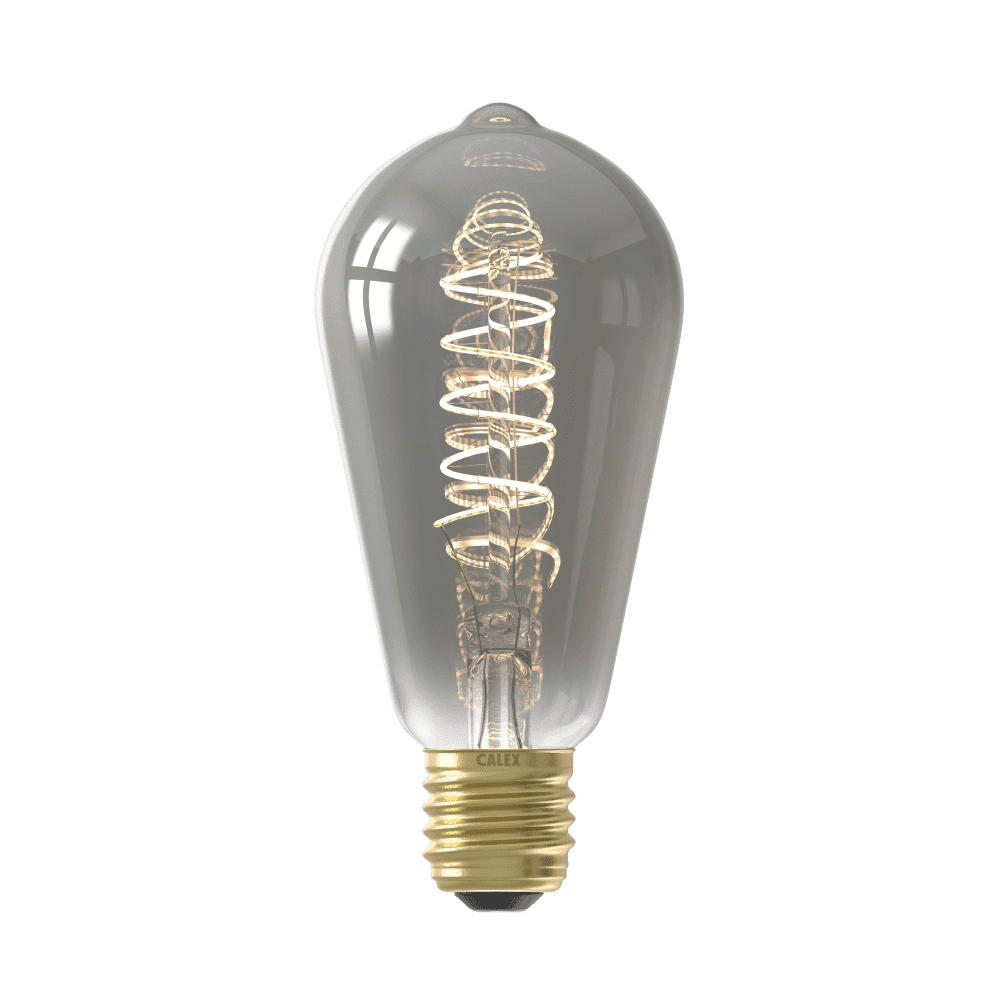 Ledlamp -  Filament Rustieklamp ST64 - Titanium