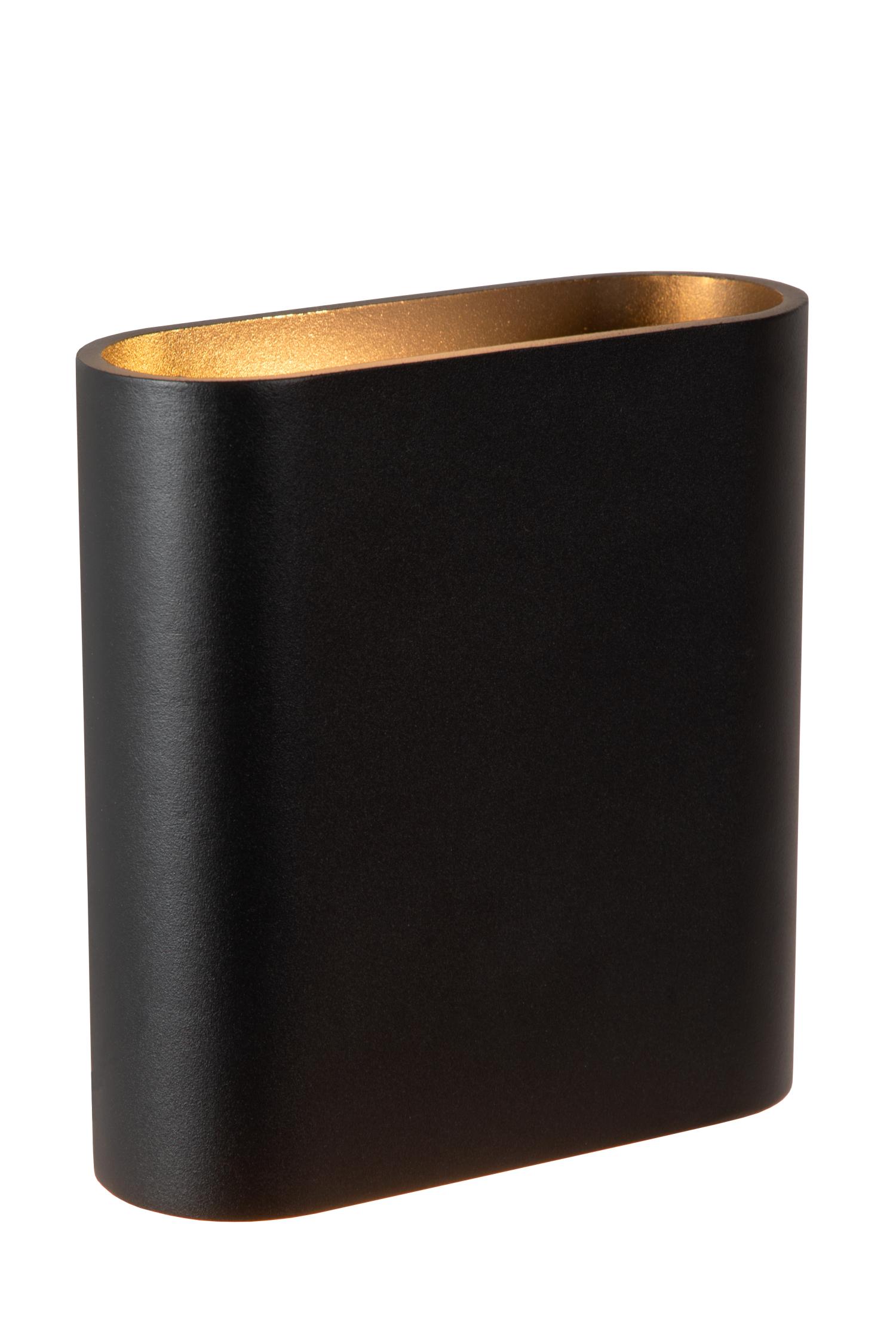 Wandlamp - Atila LED IP54 2x5W 2700K - Zwart