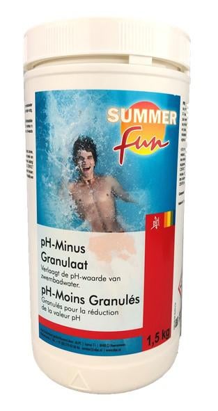 Summer Fun - pH Minus Granulaat - 1,5KG