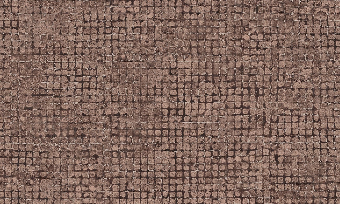 Vliesbehang - Les Thermes Mosaico 70510 COCOA - 90cm breed prijs per m1