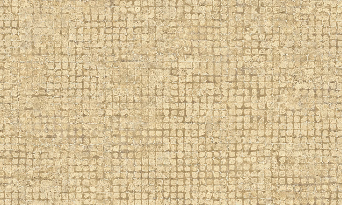 Vliesbehang - Les Thermes Mosaico 70513 SAND - 90cm breed prijs per m1