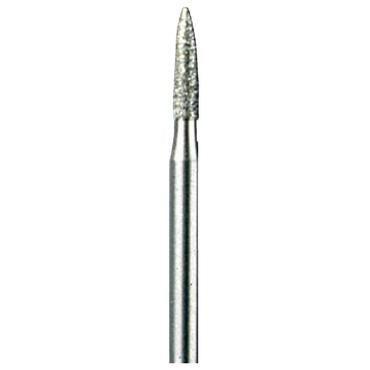 7144JA Diamantstift - vlamvorm 2,4 mm