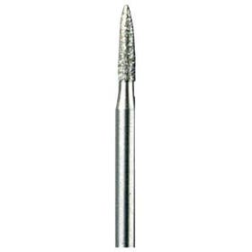 7144JA Diamantstift - vlamvorm 2,4 mm