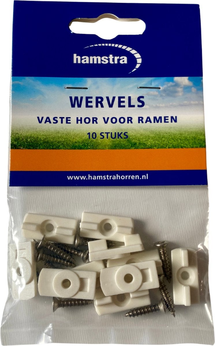 Wervels wit 10 stuks wit