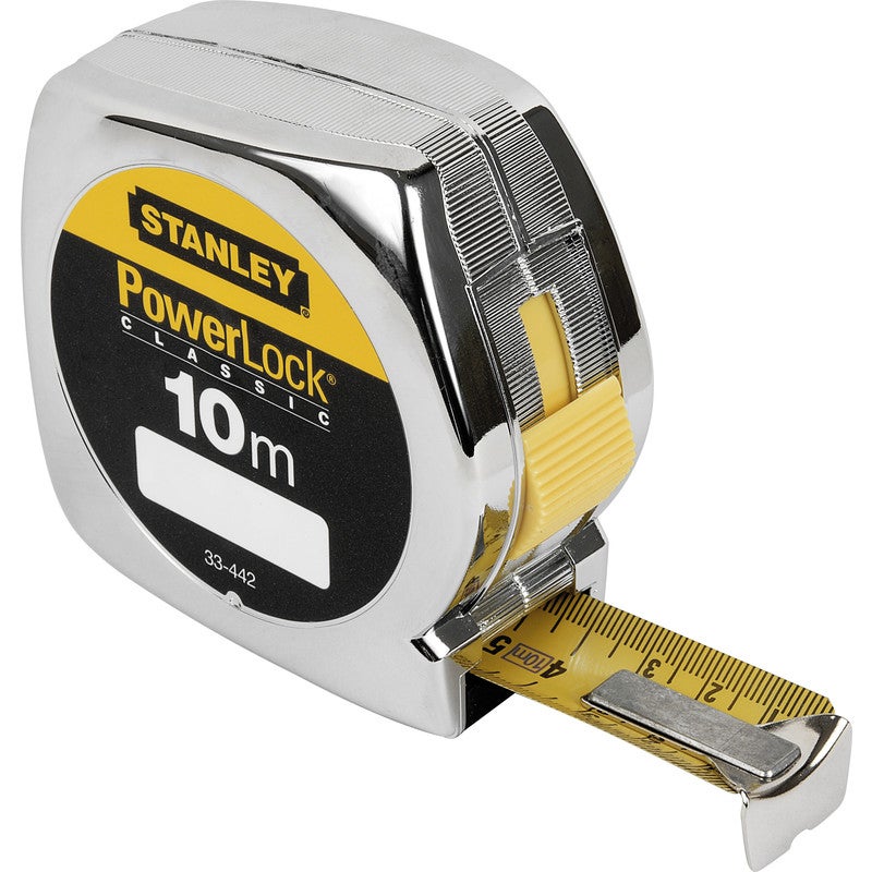 Stanley rolbandmaat powerlock 10 m x 25 mm