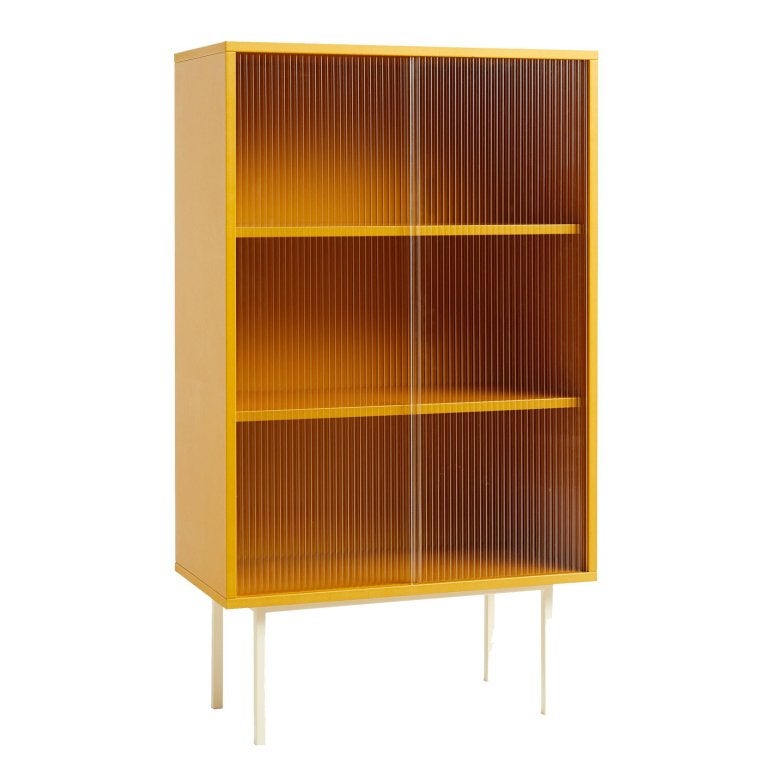 dressoir  - Colour cabinet tall - Geel