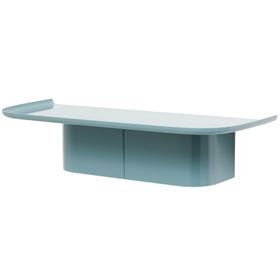Wandplank - Korpus - 4 haken - Sea