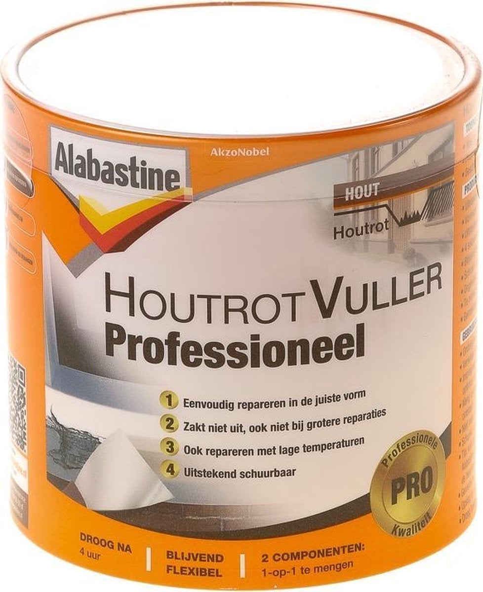 Houtrotvuller - 330 gr - Professioneel