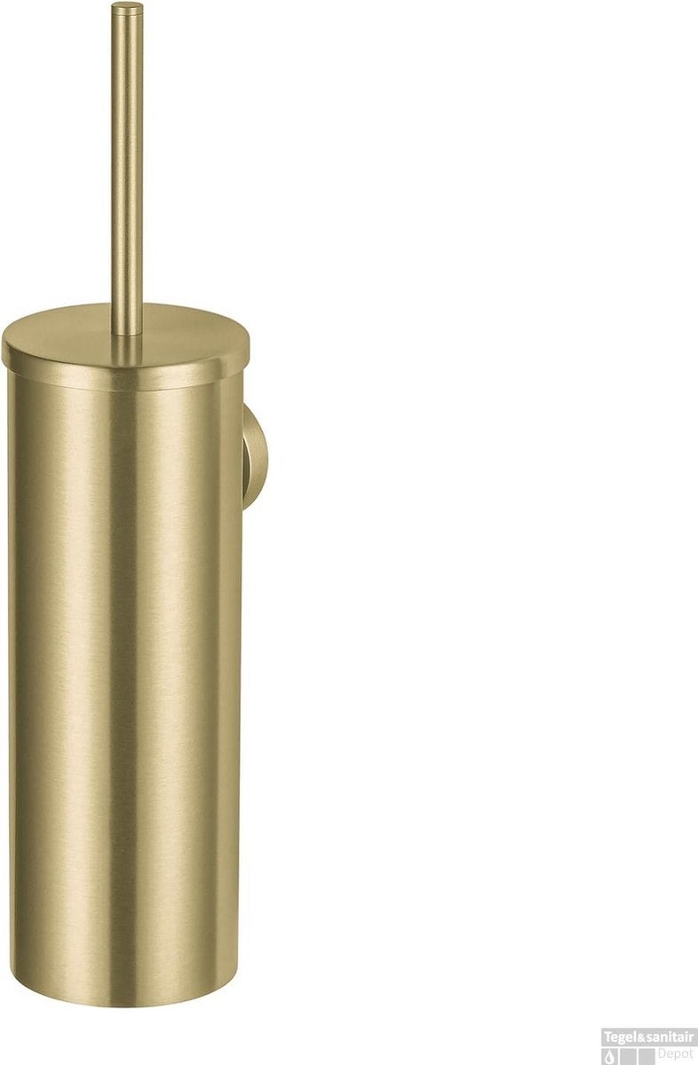 Toiletborstelset - Kosmos hangend - Geborsteld goud