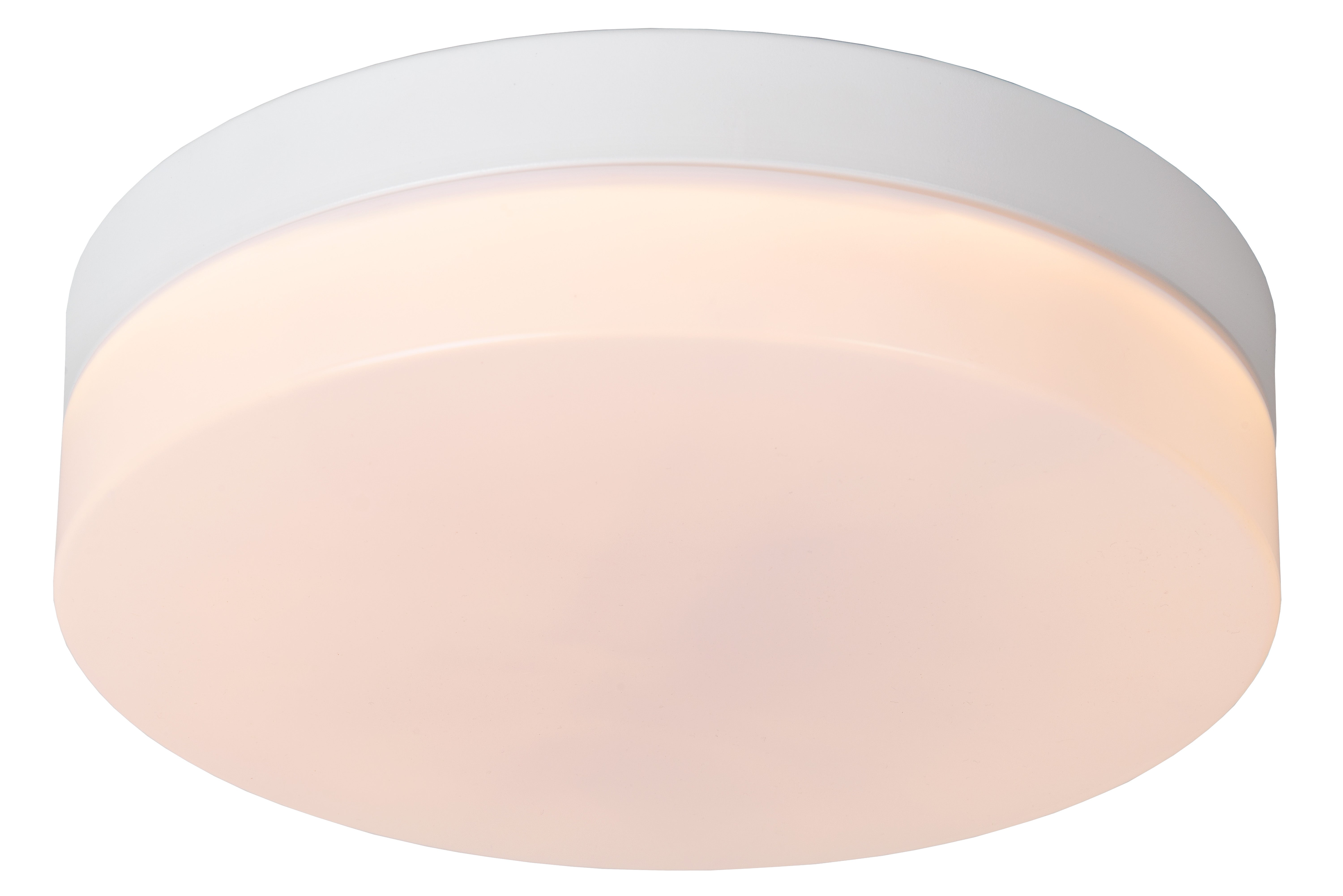 Plafonnière - Badkamer BISKIT Ø 23 cm LED 1x12W 2700K IP44  - Wit
