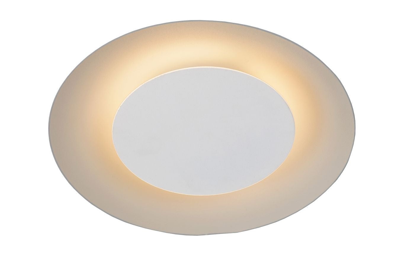 Plafonnière - Foskal Ø 21,5 Cm Led 1X6W 2700K  - Wit