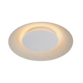 Plafonnière - Foskal Ø 34,5 Cm Led 1X12W 2700K  - Wit