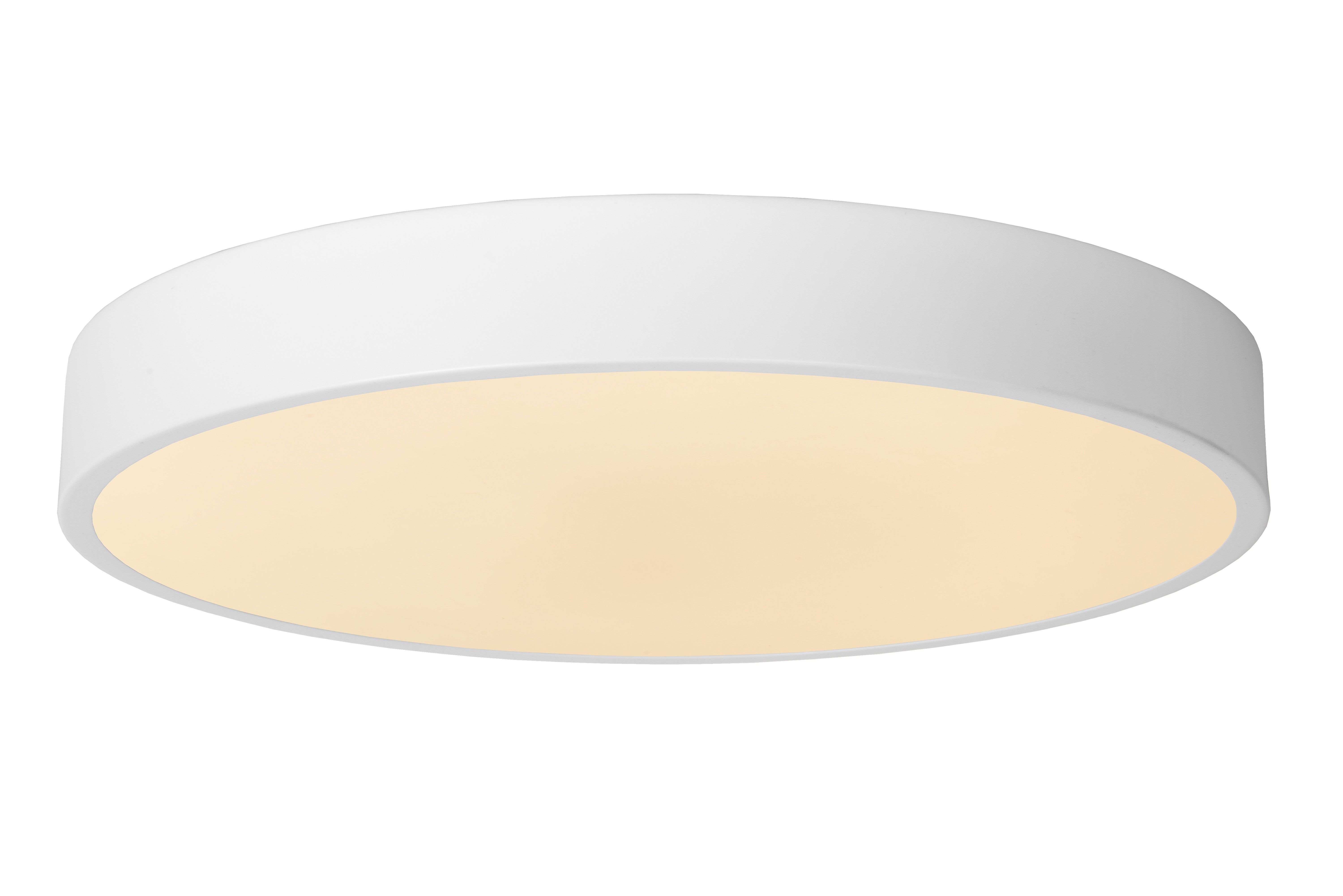 Plafonnière - UNAR Ø 39,5 cm LED Dimb. 1x24W 2700K 3 StepDim  - Wit