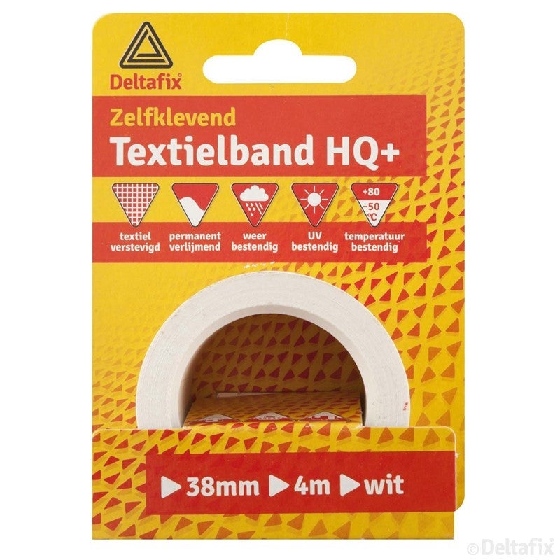 Textielband HQ+ wit 38mm