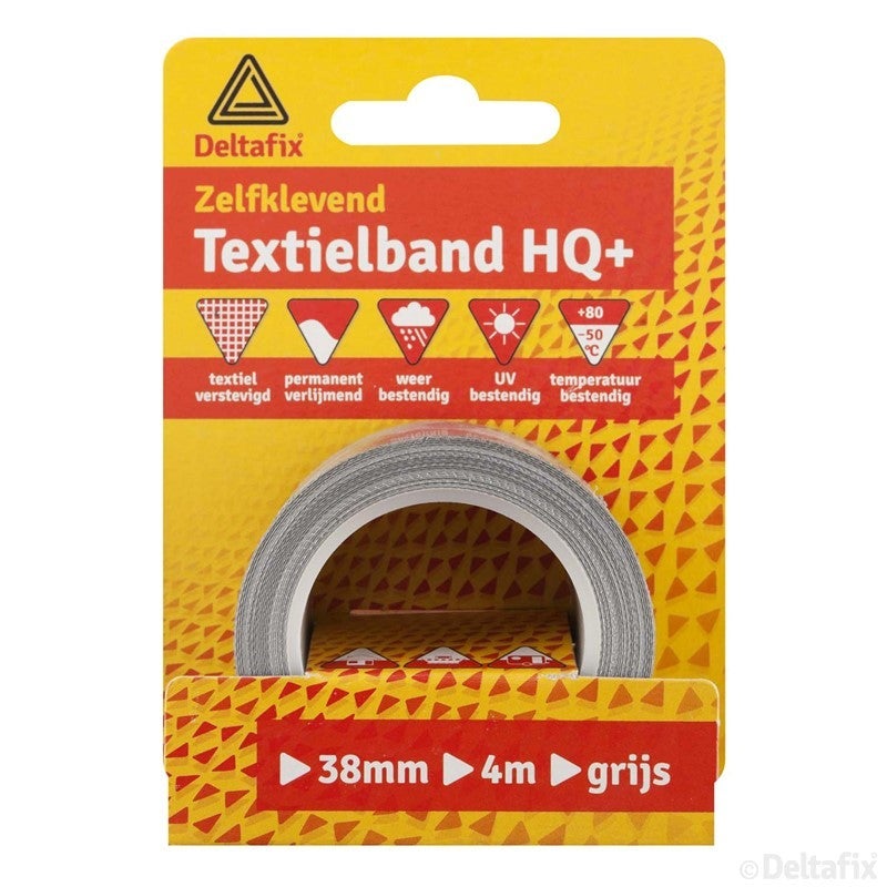 Textielband HQ+ grijs 38mm