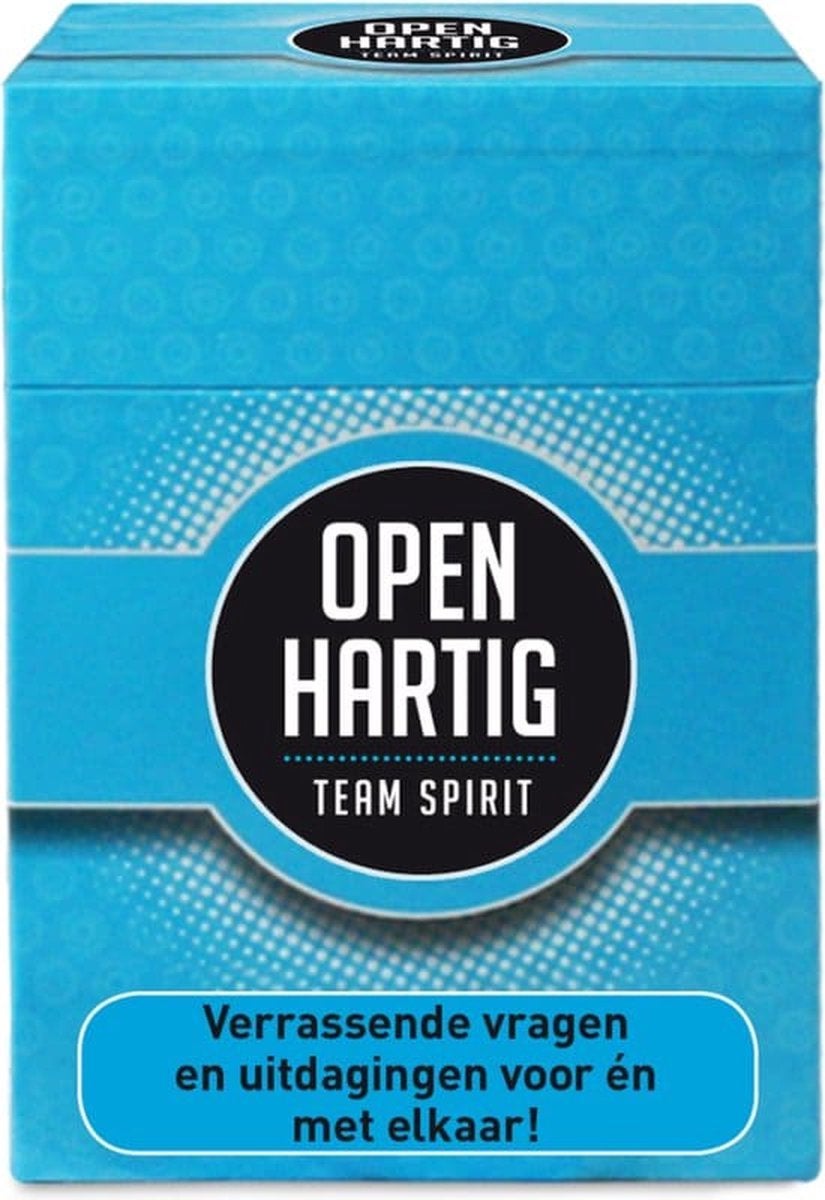 Kaartspel - Open hartig team spirit