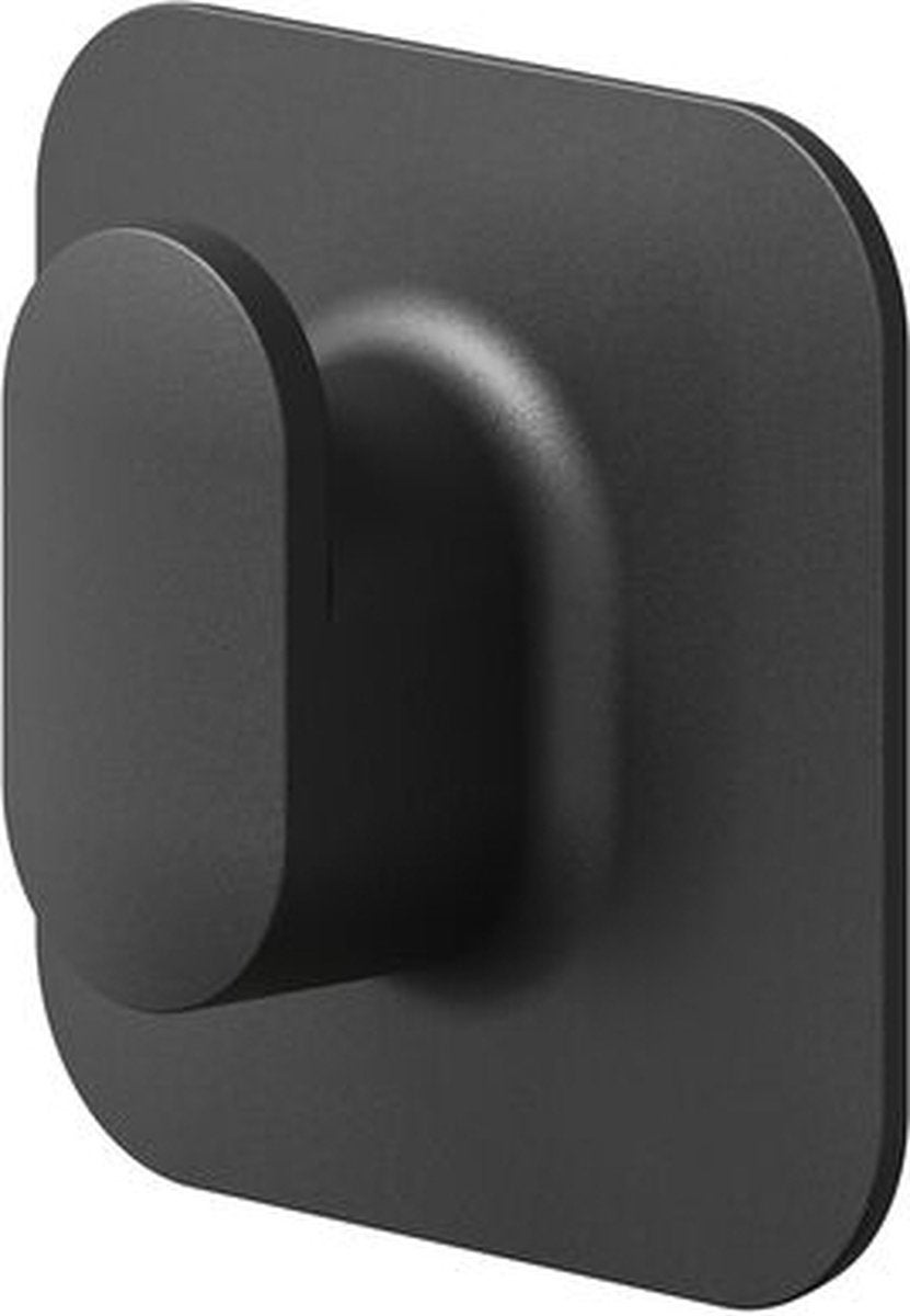 Handdoekhaak - Carv medium zelfklevend - Zwart