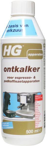 Hg ontkalker koffieapparaat melkzuur 500 ml
