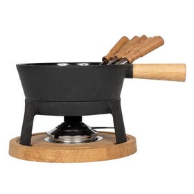 Fondueset - Pro L 1,8L - Zwart