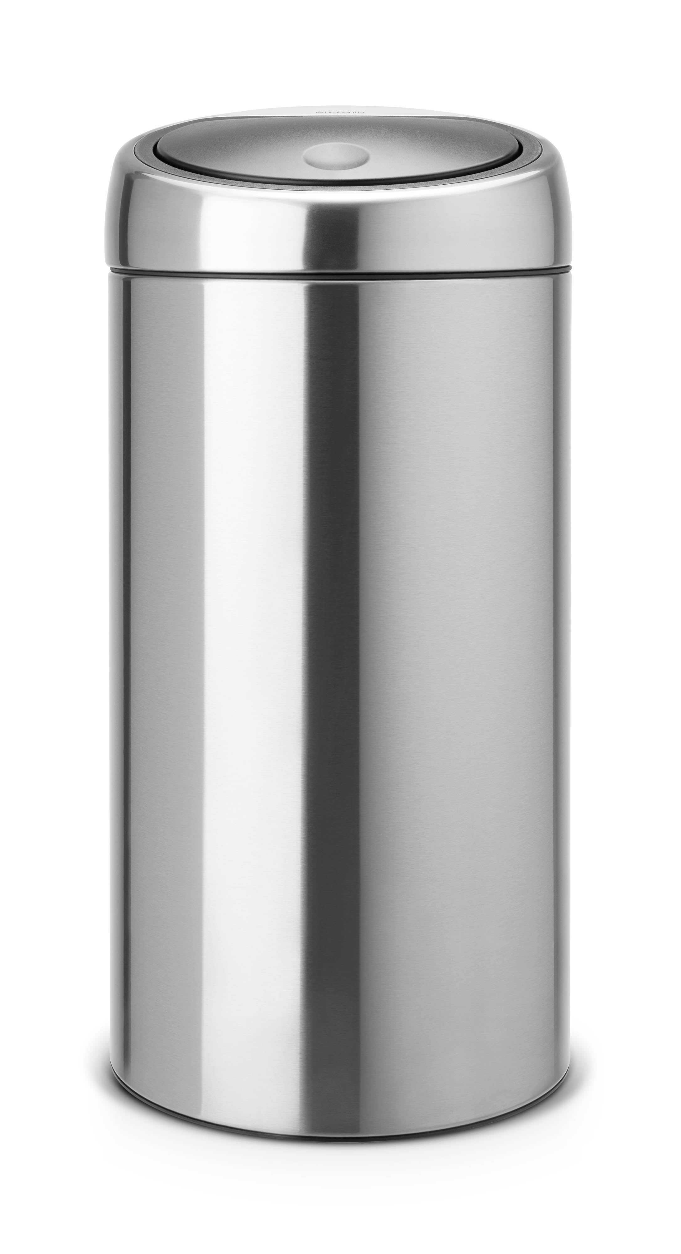 Touch Bin Recycle afvalemmer, 2x20L - Matt Steel Fingerprint Proof