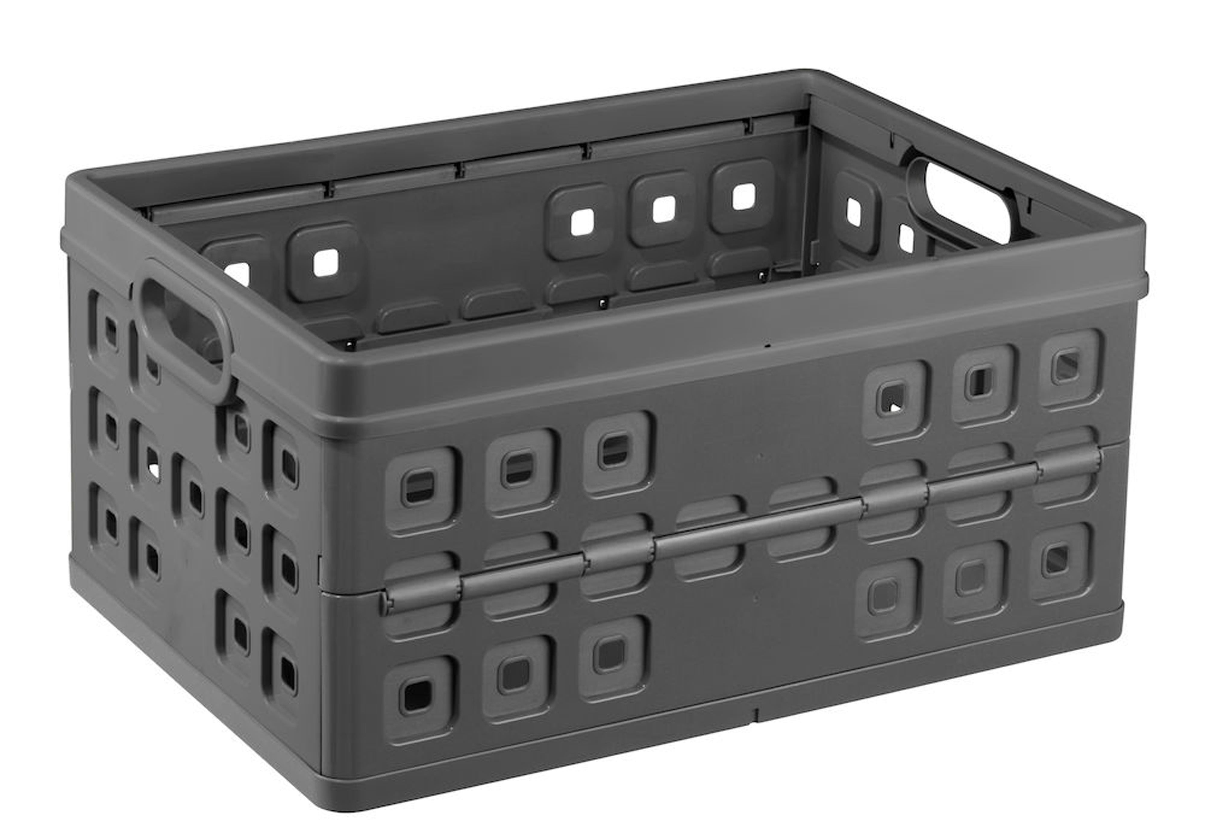 Vouwkrat 46L antraciet Square