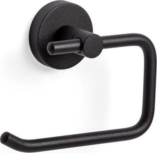 Toiletrolhouder - Kosmos - Zwart