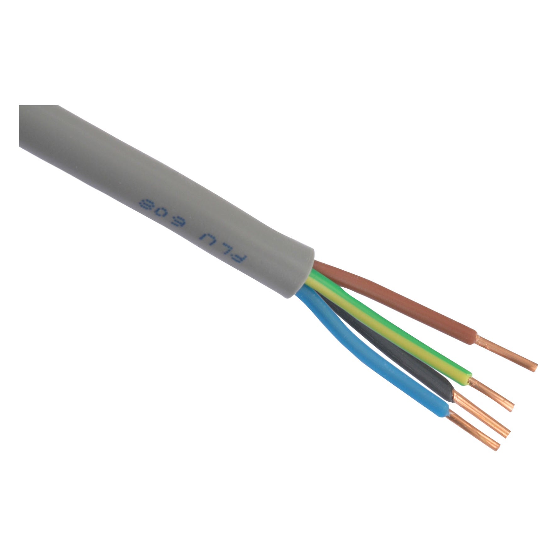 Buitenkabel xmvk 4x2.5 grijs 10m