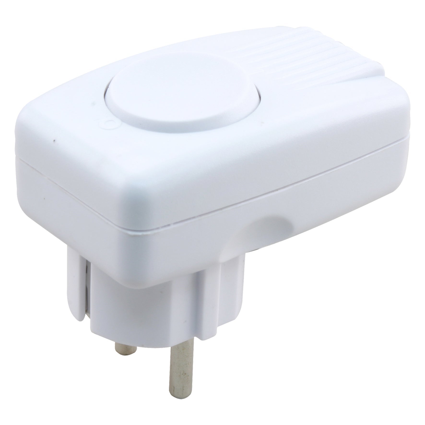 Stekker randaarde schakelaar 16 ampère wit