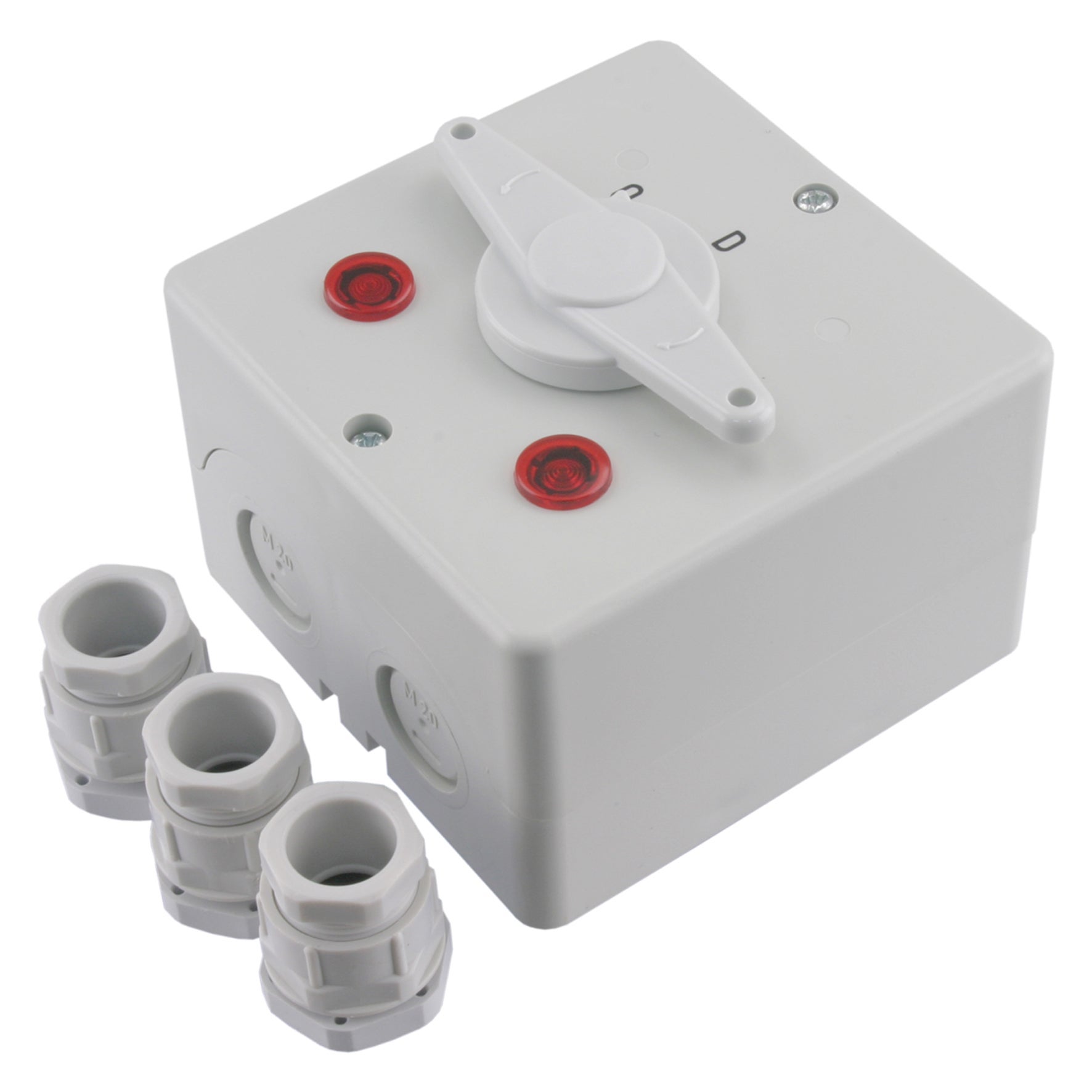 Was/droogmachineschakelaar grijs