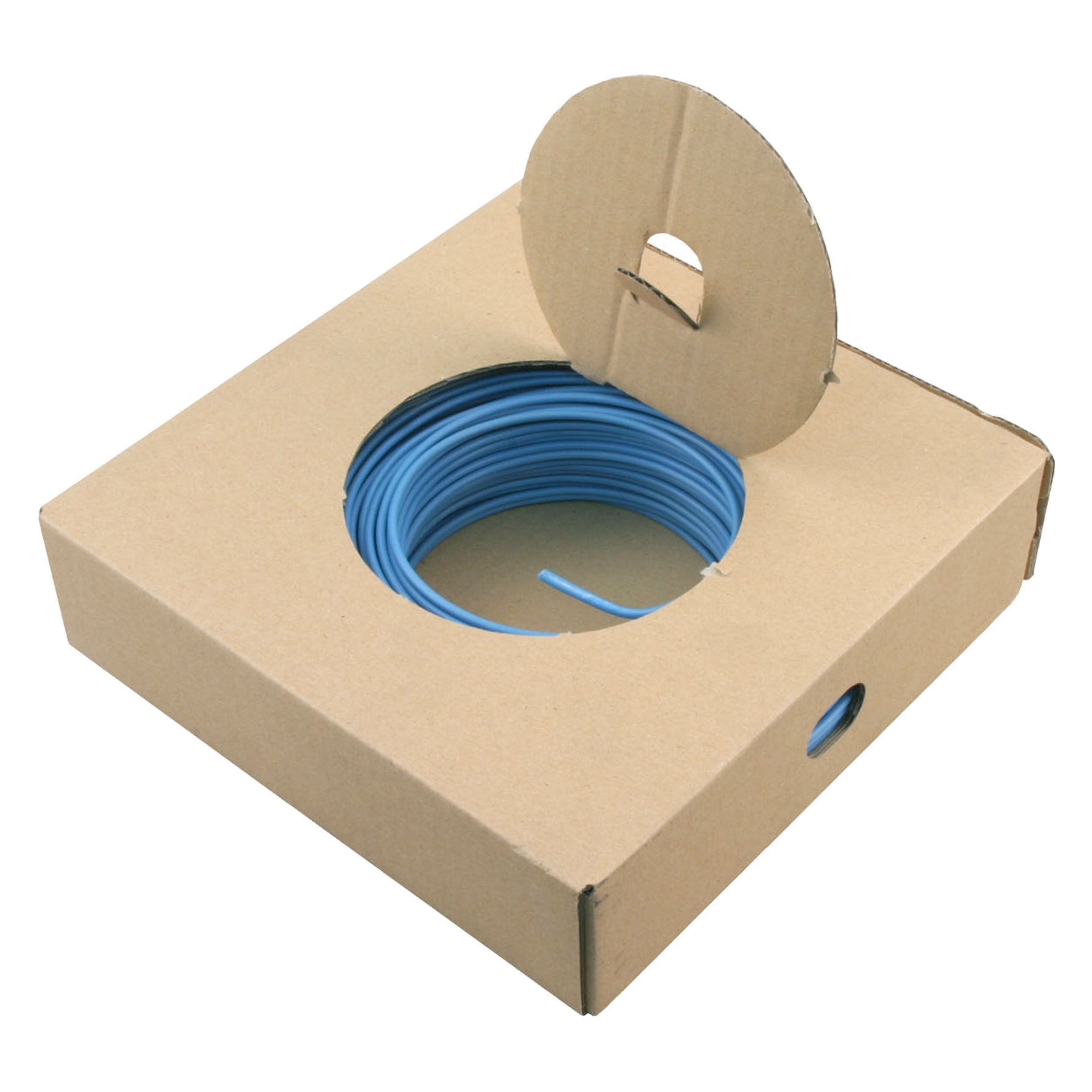 Installatiedraad vd 2.5 blauw 10m