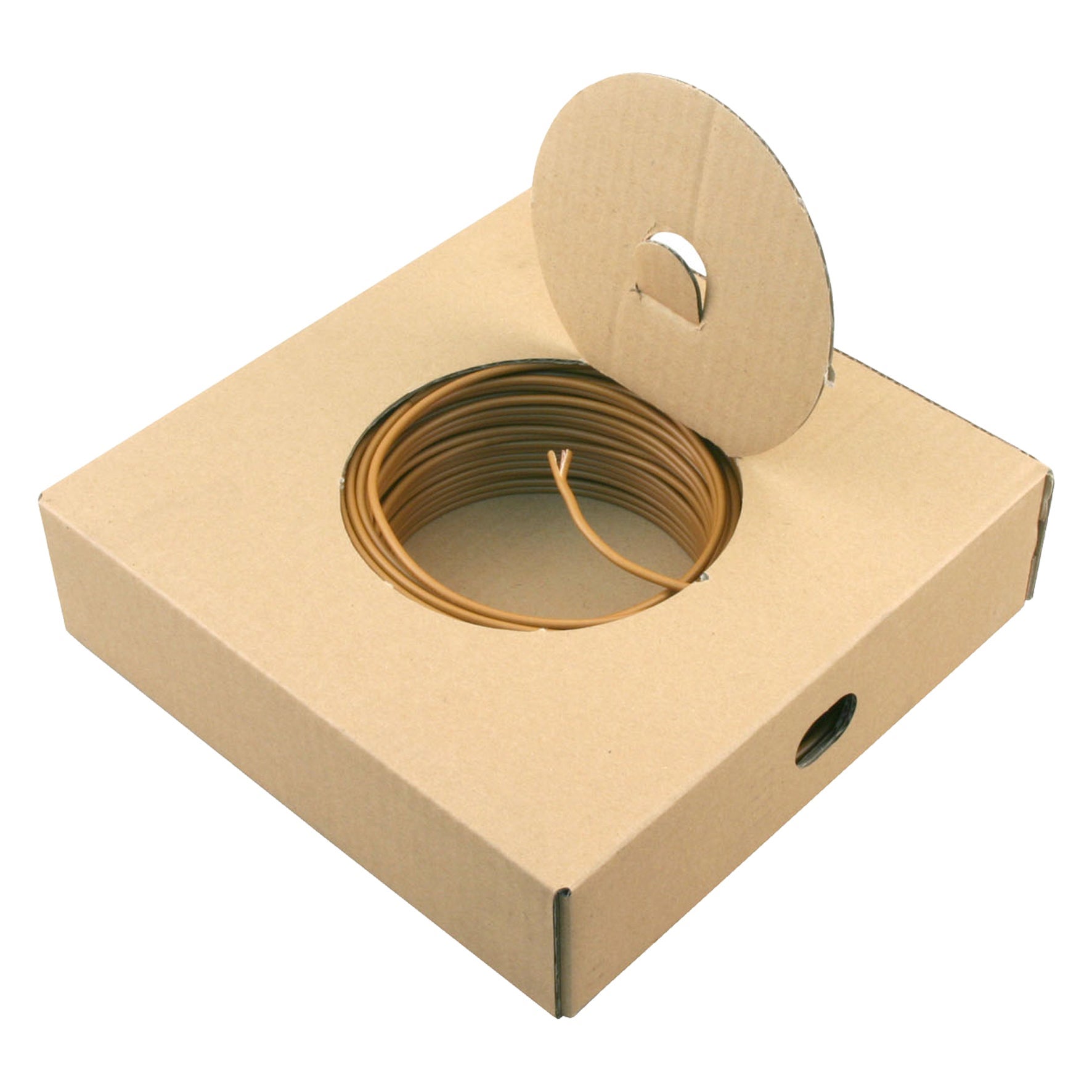 Installatiedraad vd 2.5 bruin 5m