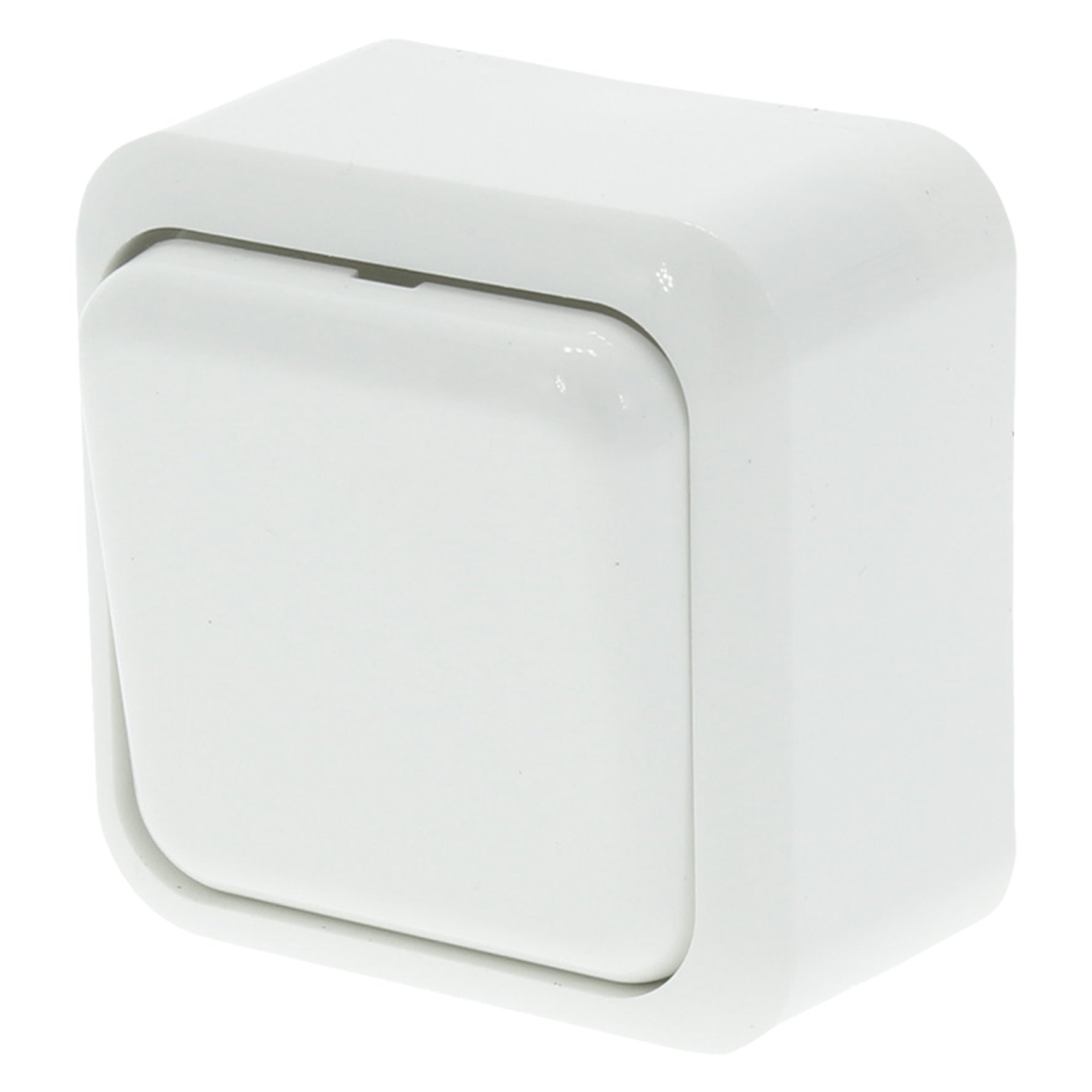 Exo opbouw schakelaar wissel polarwit