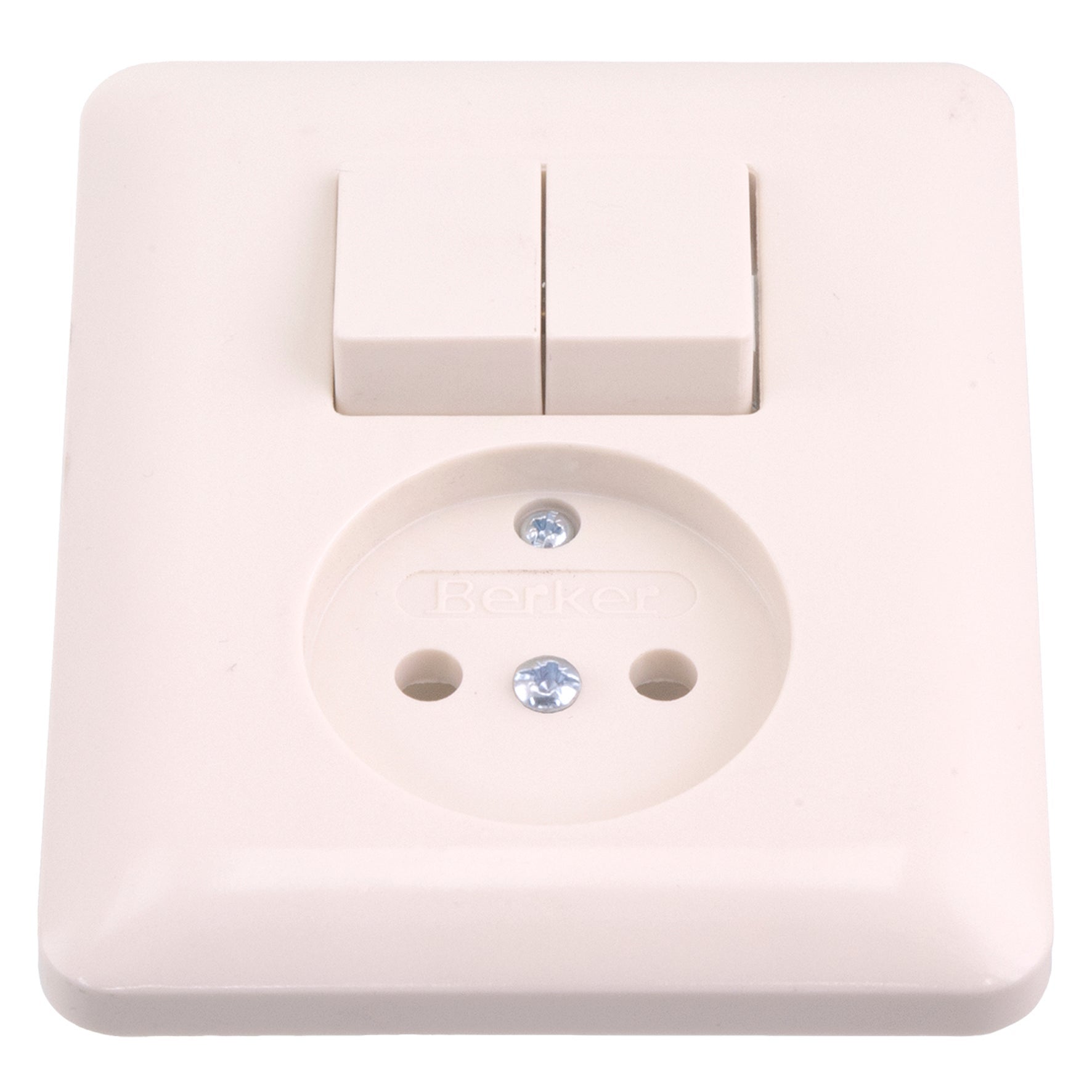 Uni inbouw combinatie serie kindveilig polarwit