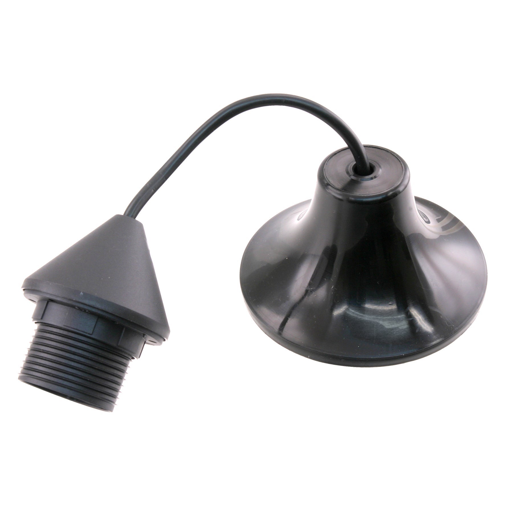 Snoerpendel e27 zwart