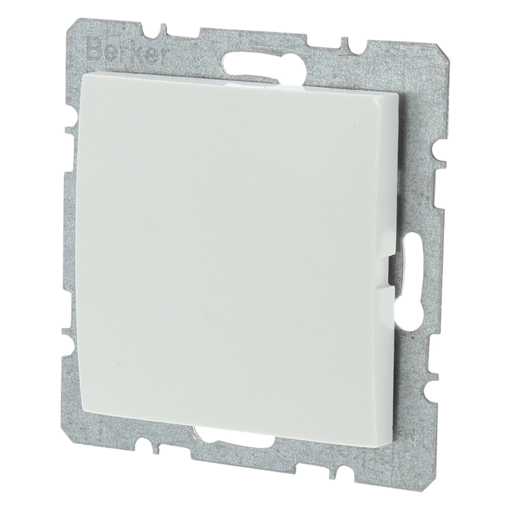 Berker s1 inbouw blindplaat polarwit