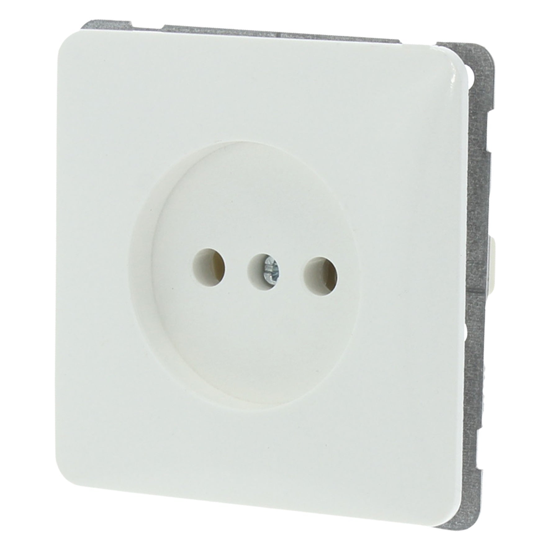 Peha standaard inbouw contactdoos 1v polarwit