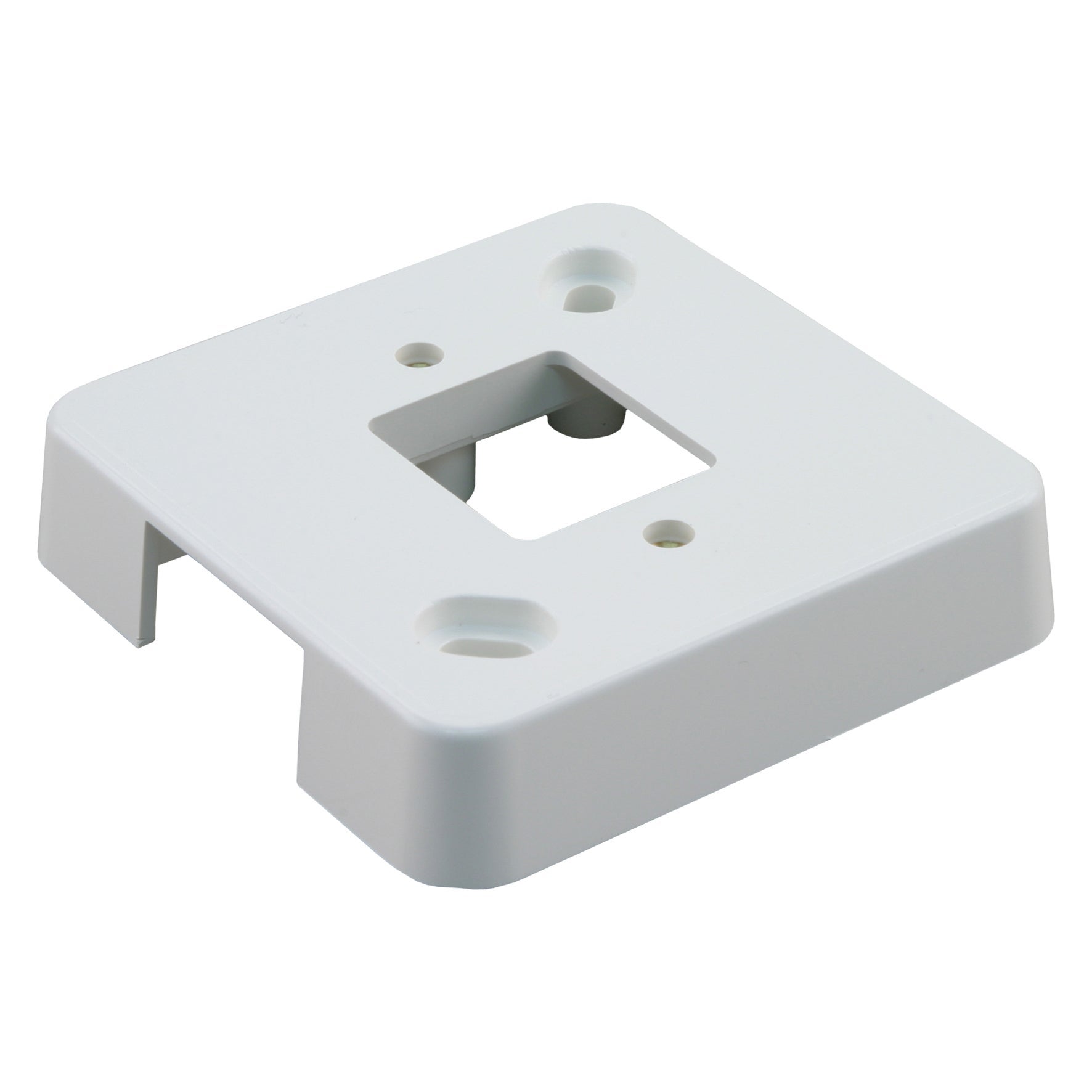 Attema p25 montageplaat enkel polarwit