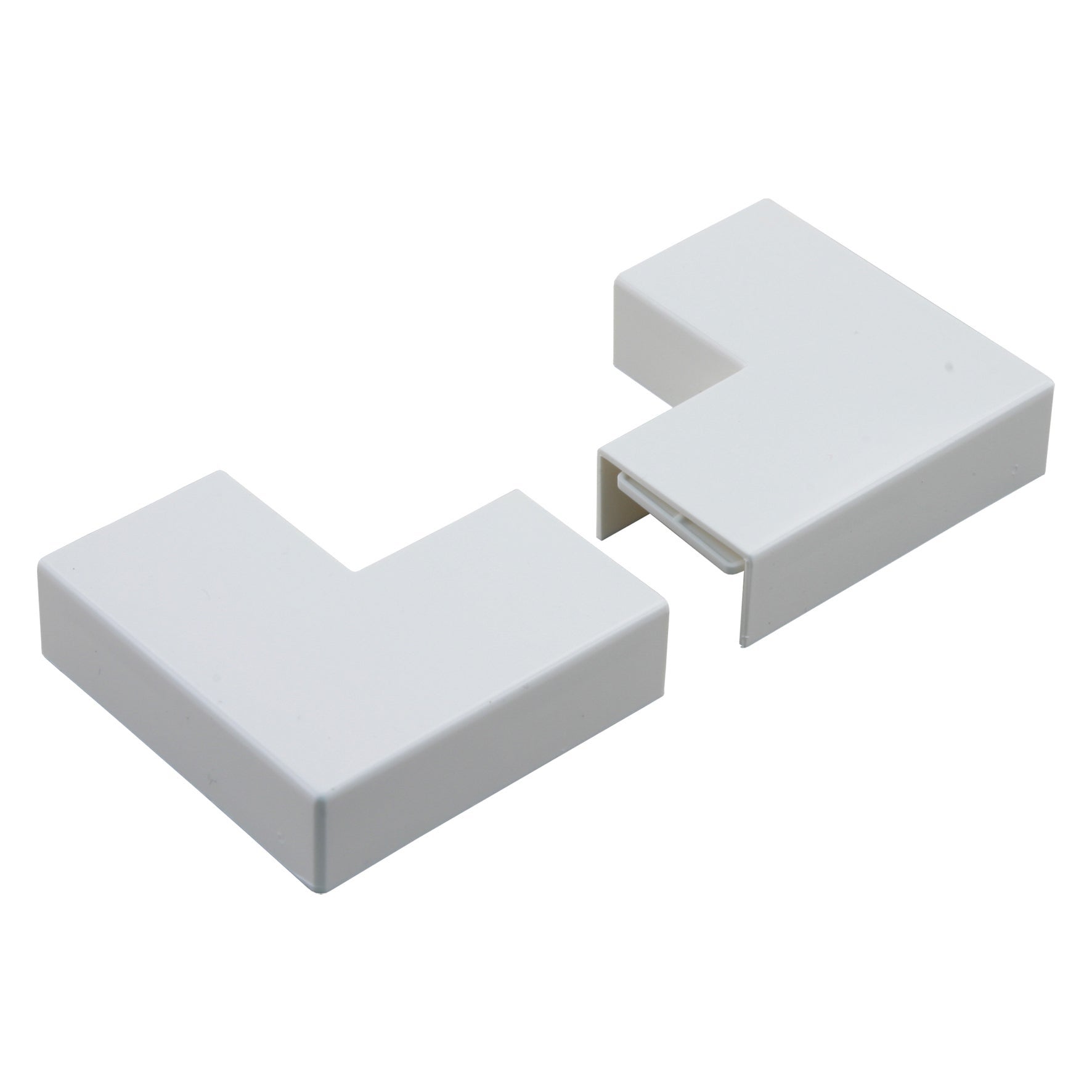 Attema p25 vlakke hoek/ plaatje polarwit (2 stuks)