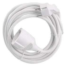 Verlengsnoer - 5m randaarde 3x1.5 - Wit